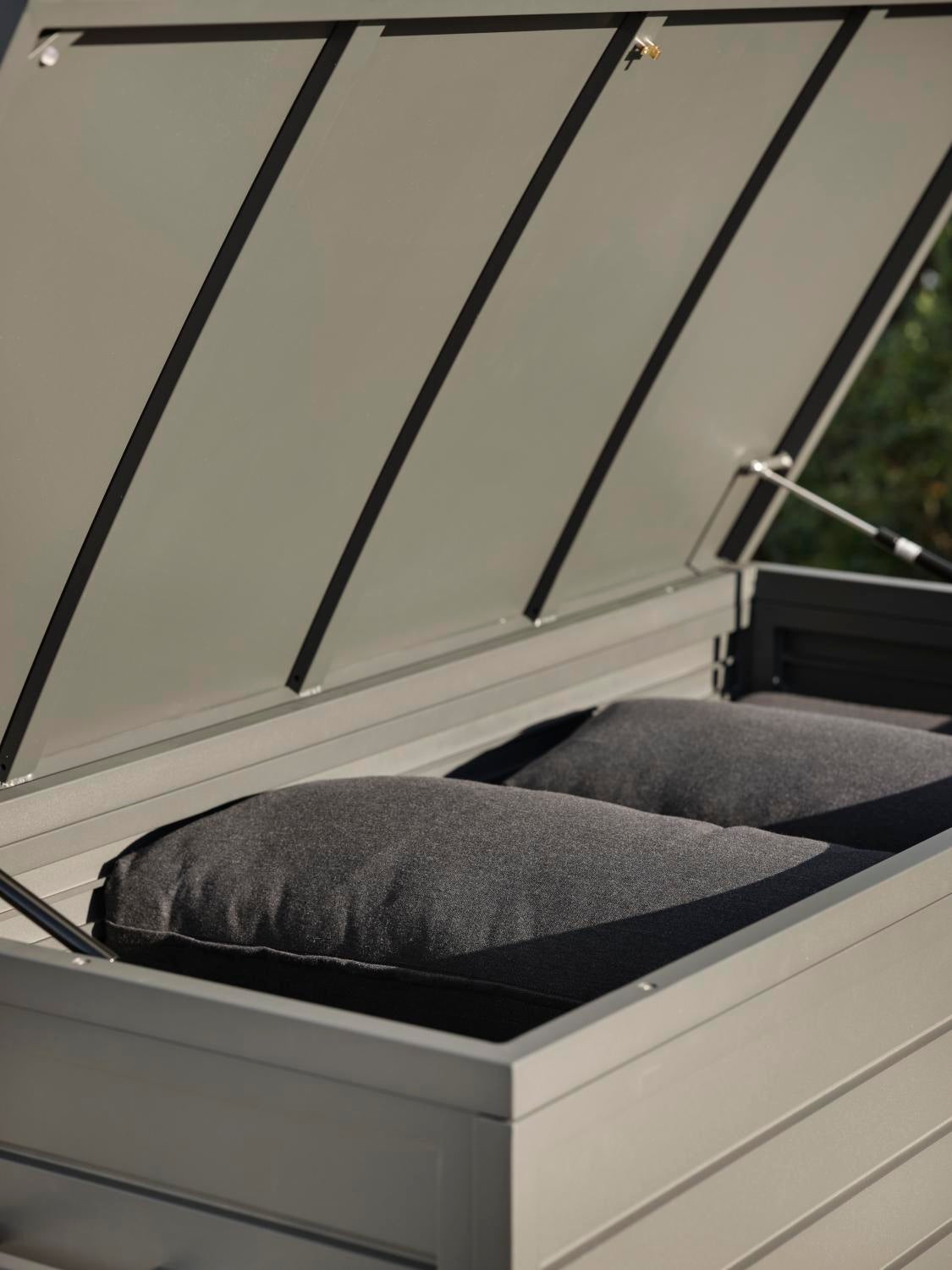 Gäster oppbevaringsboks Antracit