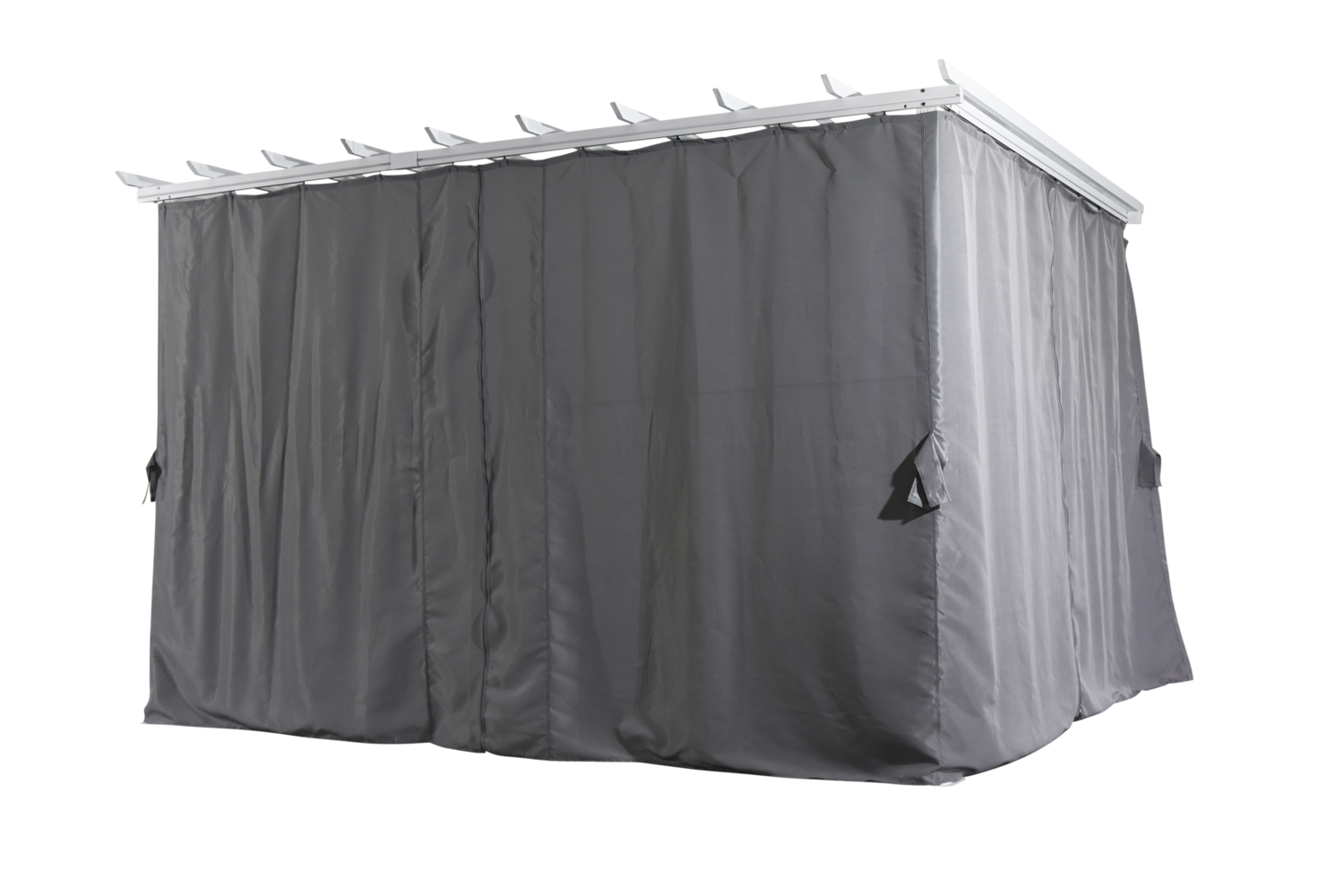 Piode pergola Hvit/Grå