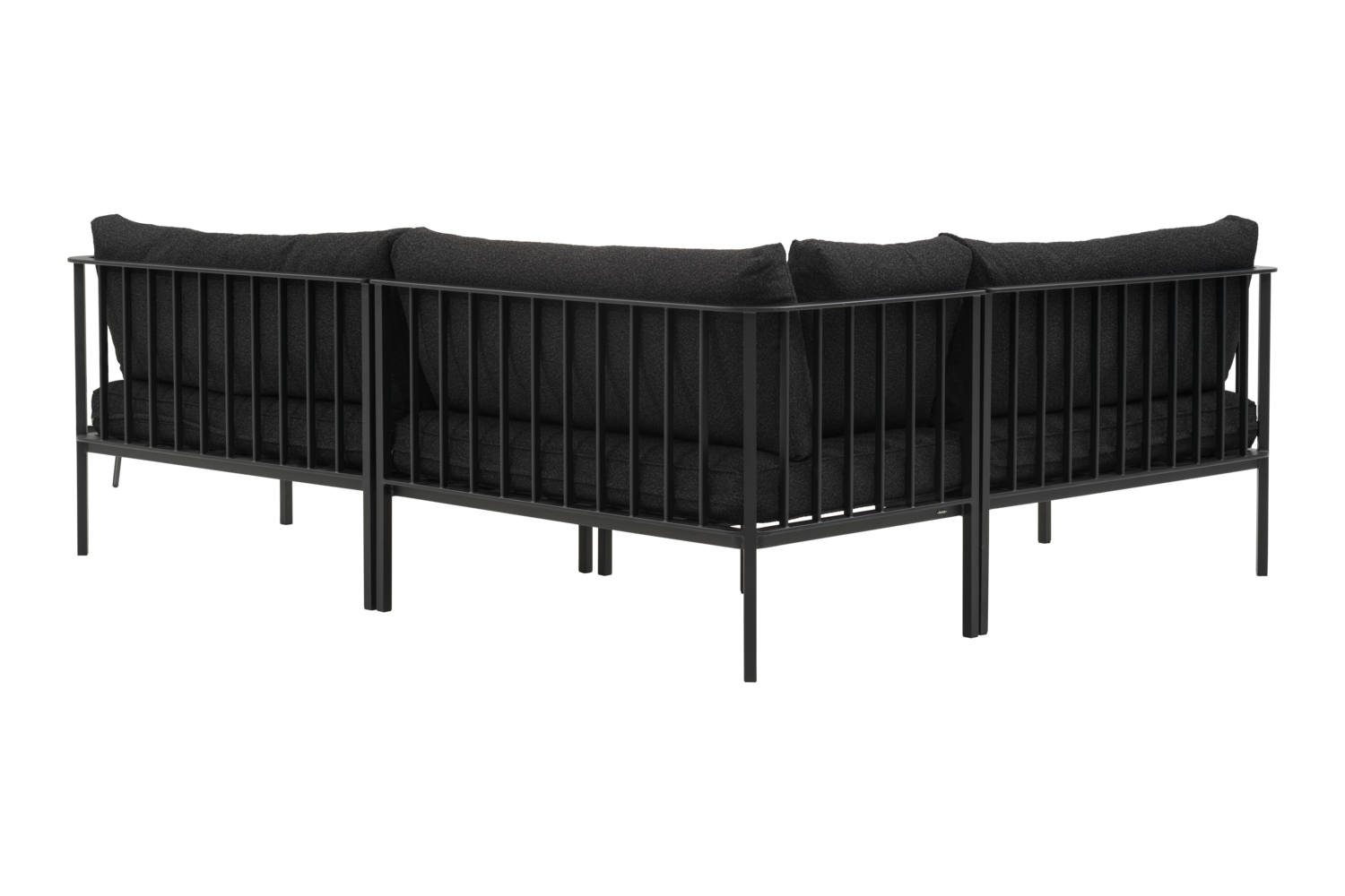 Upper sett Svart/Teddy Black