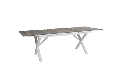 Hillmond spisebord White/Natural wood
