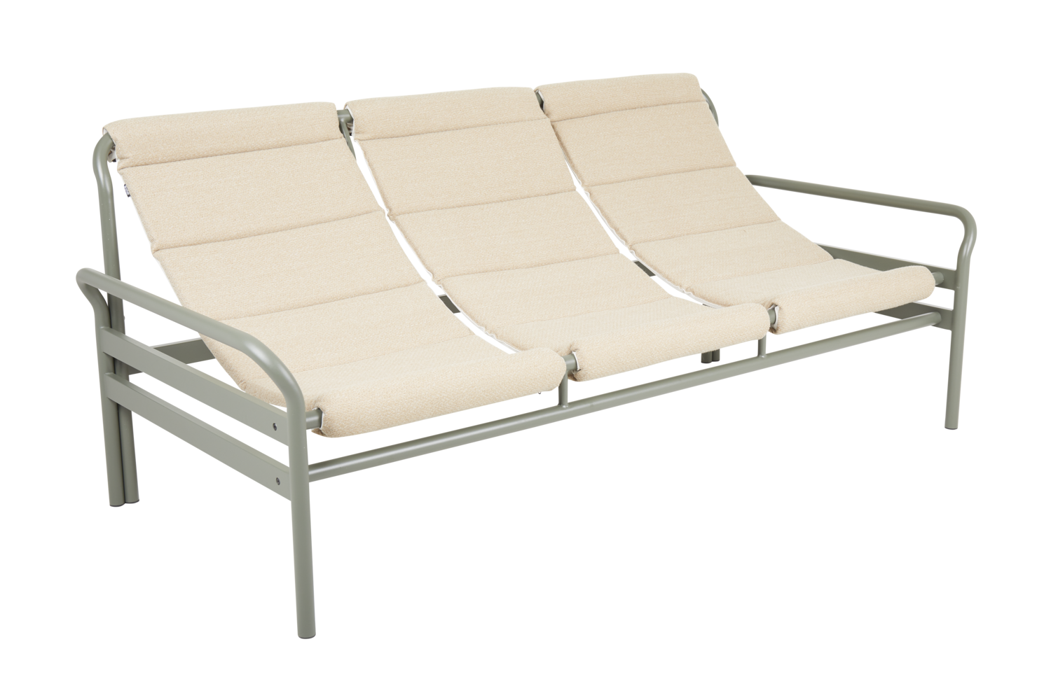 Sling 3-seter sofa Nordic Green/Barley