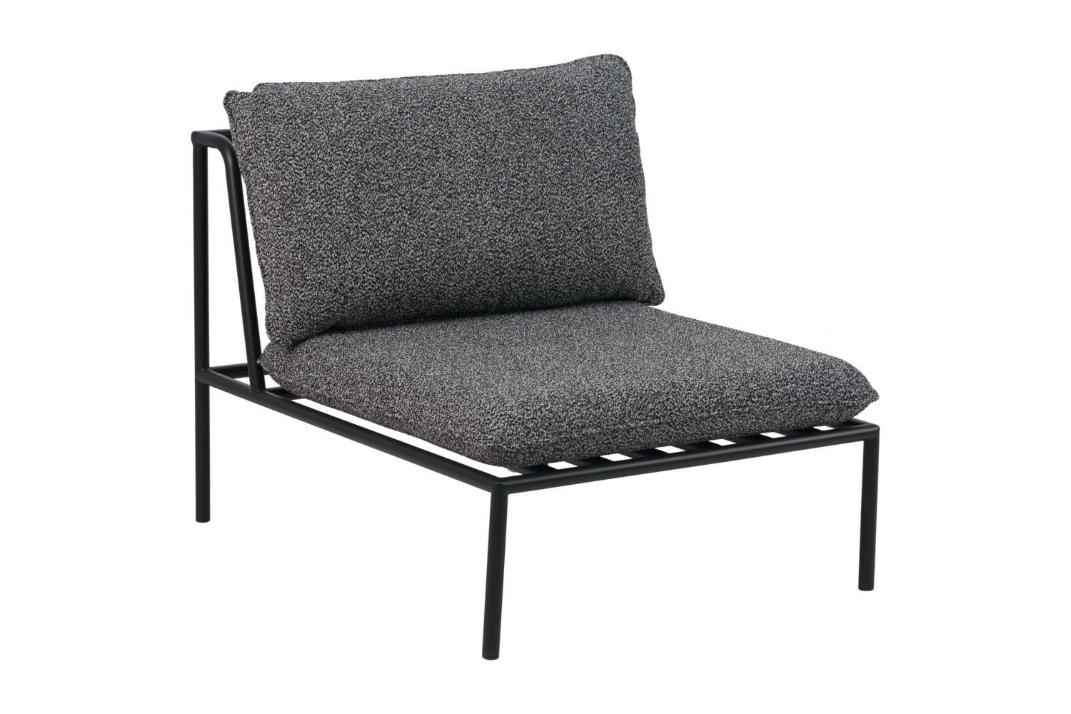 Collier midtdel Svart/Teddy Ant