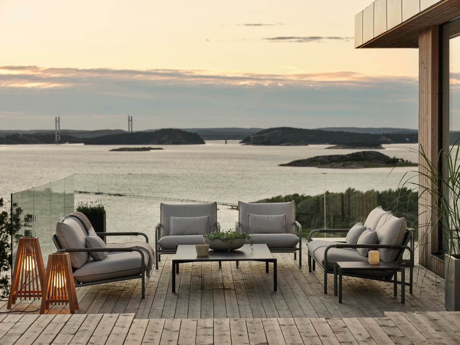 Lerberget 2,5-seters sofa Dusty Green/ash