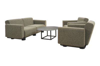 Bolster 1_Soffa_2,5-sits Antracit/Teddy Verde