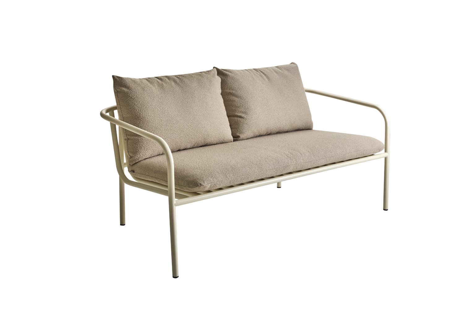 Bendt 2-seter sofa Pearl White/Teddy Beige