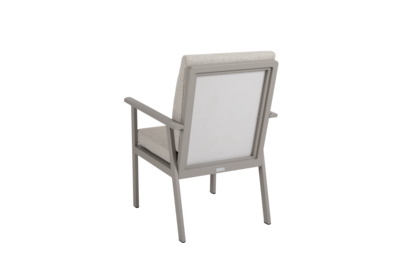 Samvaro stol med armlener Khaki/beige