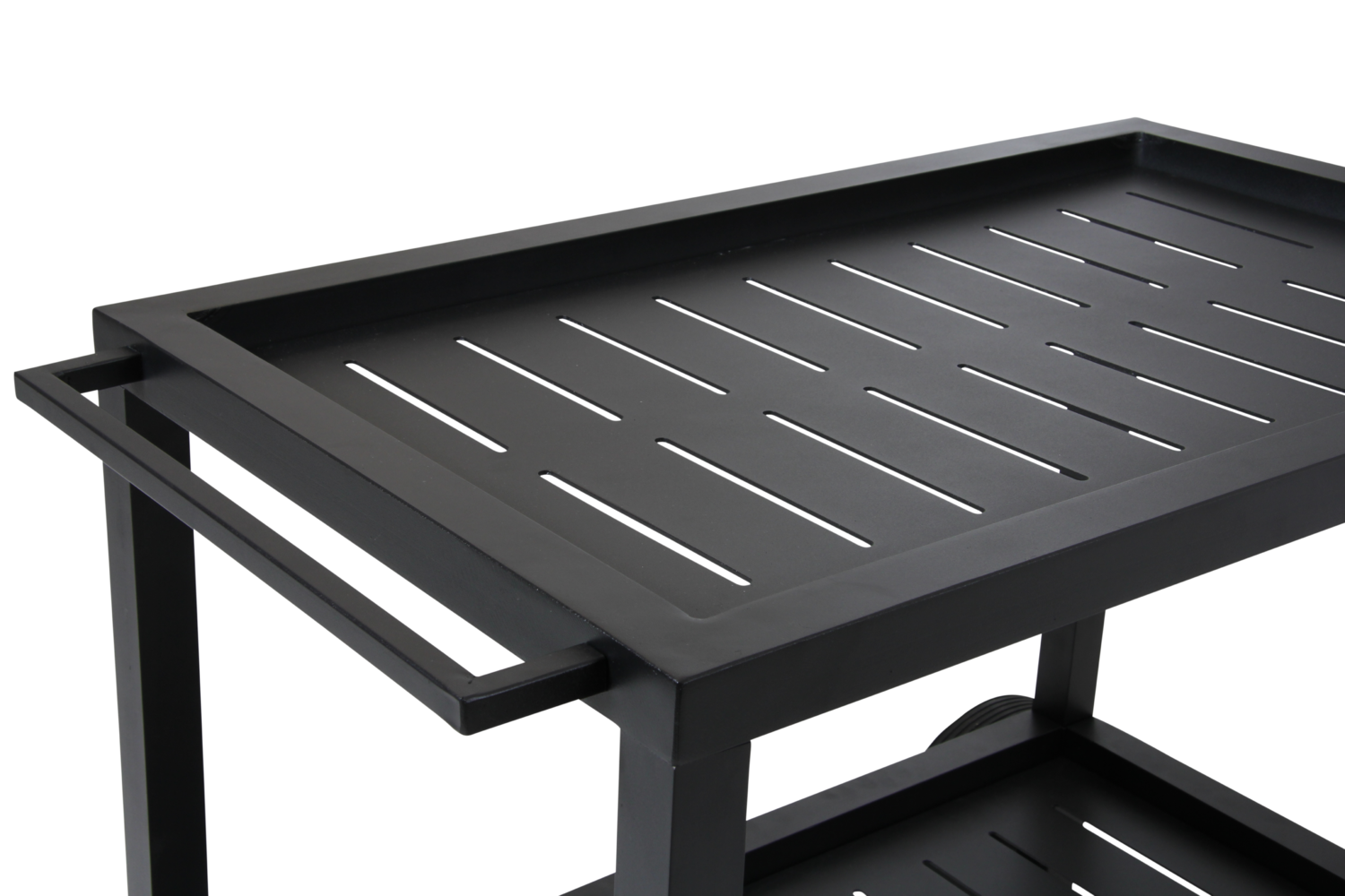 Belfort serveringsvogn Svart