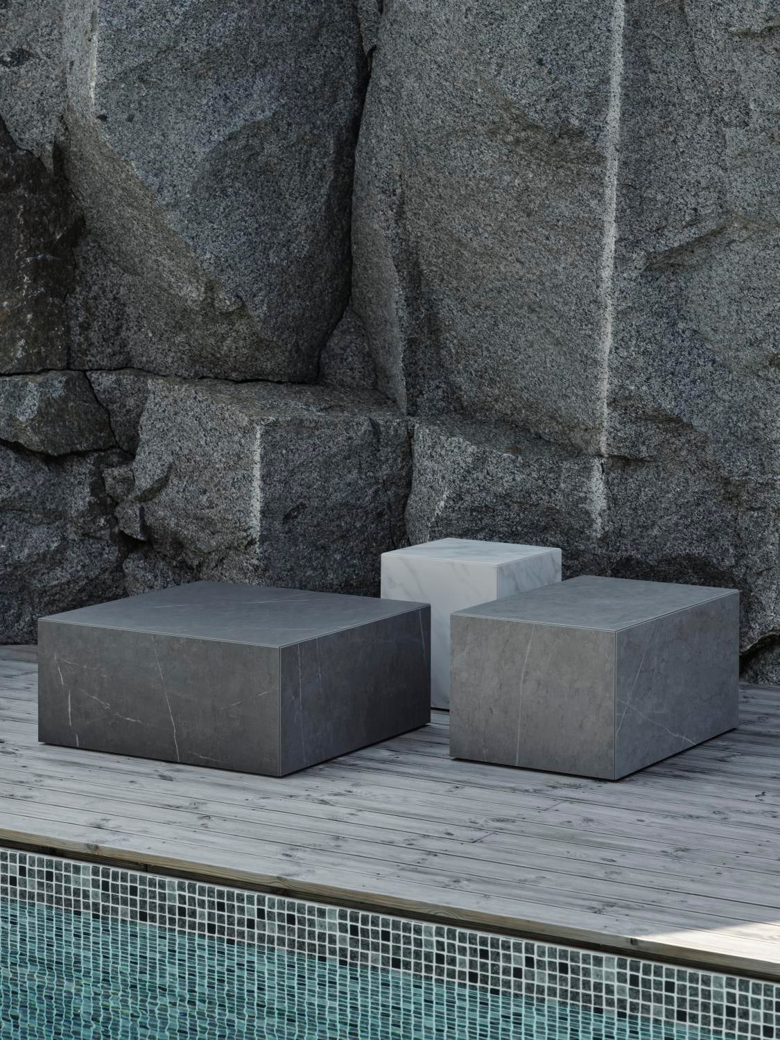 Zten sofabord Mørkegrå