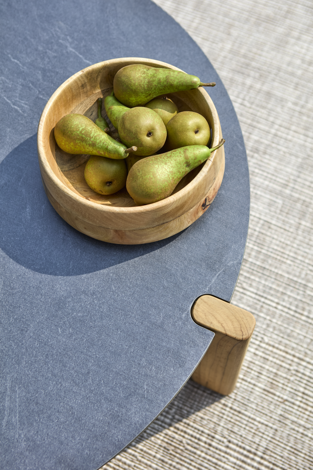 Domino sofabord Antracit/Natur