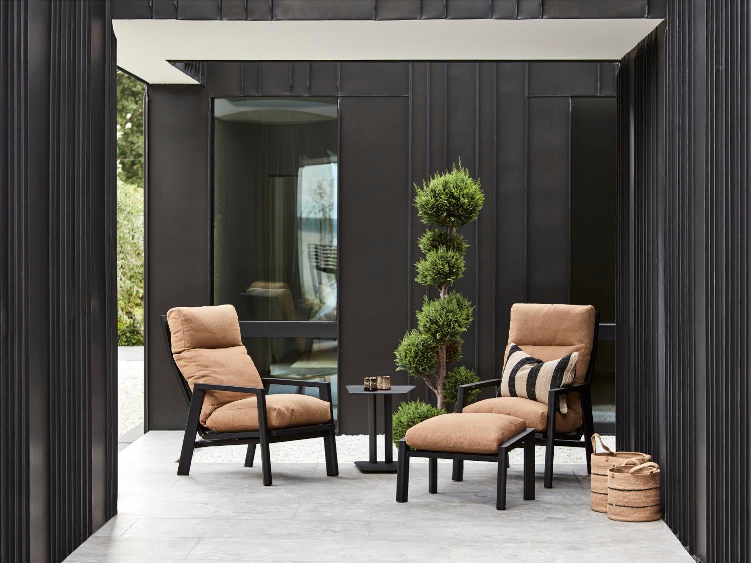 Slide sidebord Svart