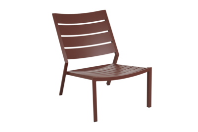 Delia lounge chair Burnt paprika