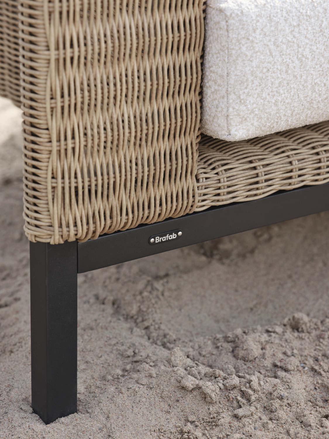 Shell lenestol Rustik/Teddy Rice