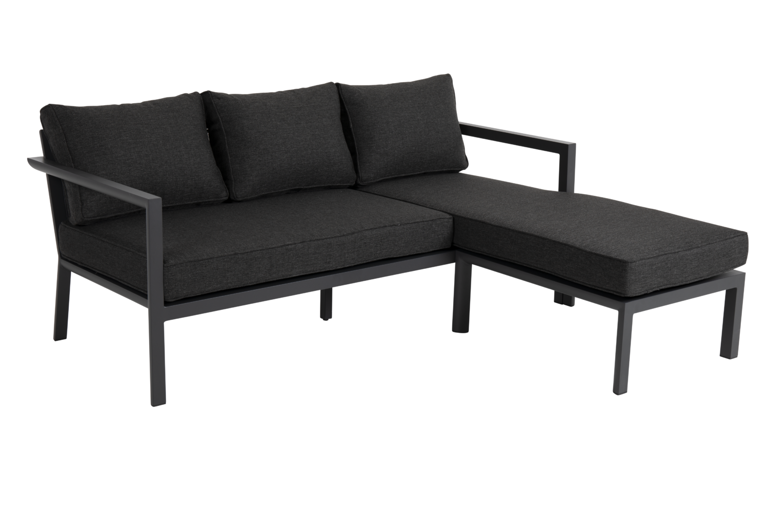 Delia divan sofa Anthracite/Nearly black