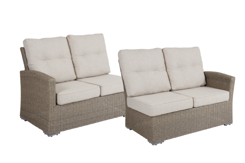 Ashfield endestykke Beige/Sand