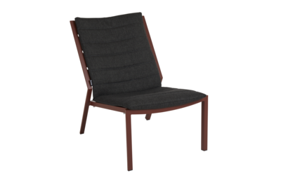 Delia lounge chair Burnt paprika