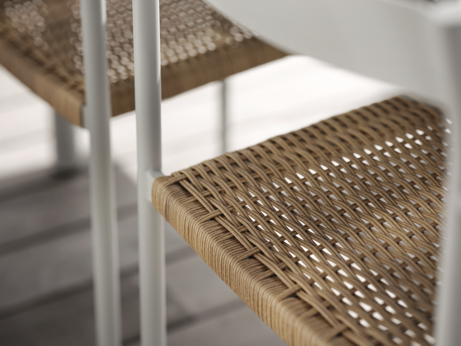 DK spisestol  Light Grey/Natur