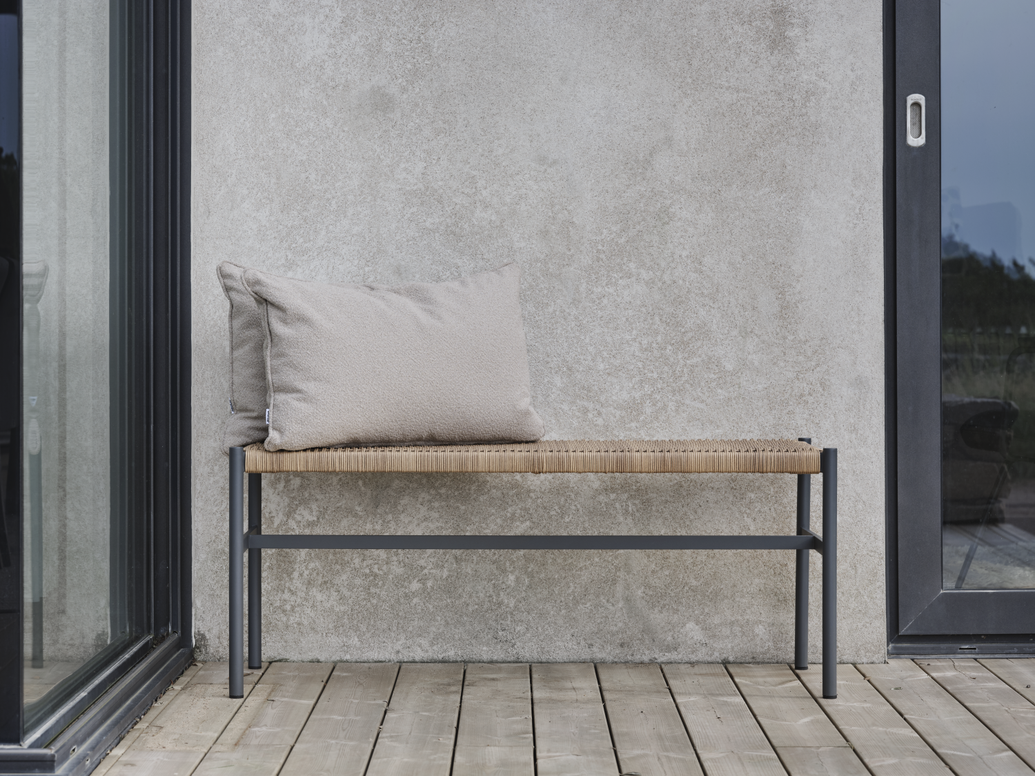 DK benk Antracit/Natur