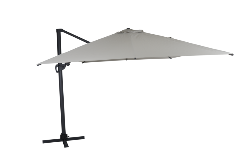 Varallo friarmparasoll Anthracite/khaki