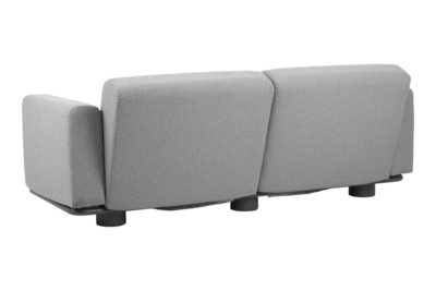 Bolster 1_Soffa_2,5-sits Antracit/Teddy Grey