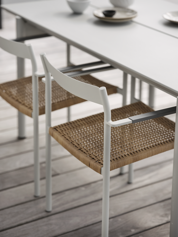 DK spisestol  Light Grey/Natur