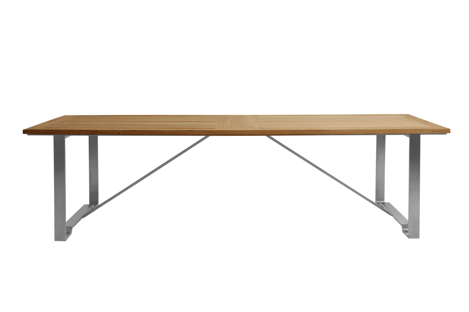 Gotland sofabord Silver/teak