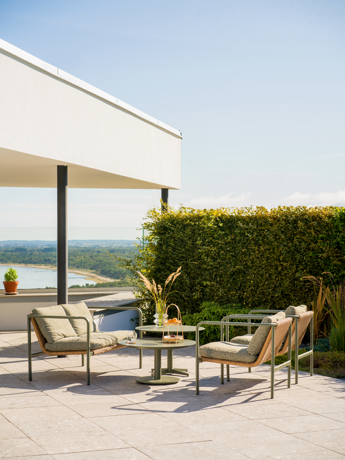 Peace sofabord Nordic Green