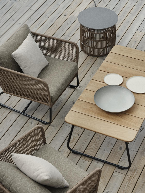 Pors lounge chair Natur