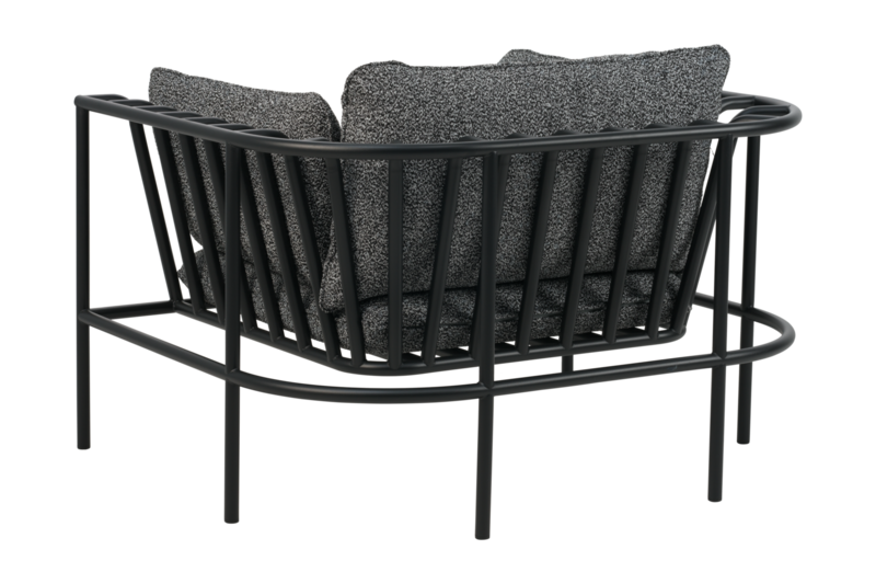 Collier lenestol Svart/Teddy Ant