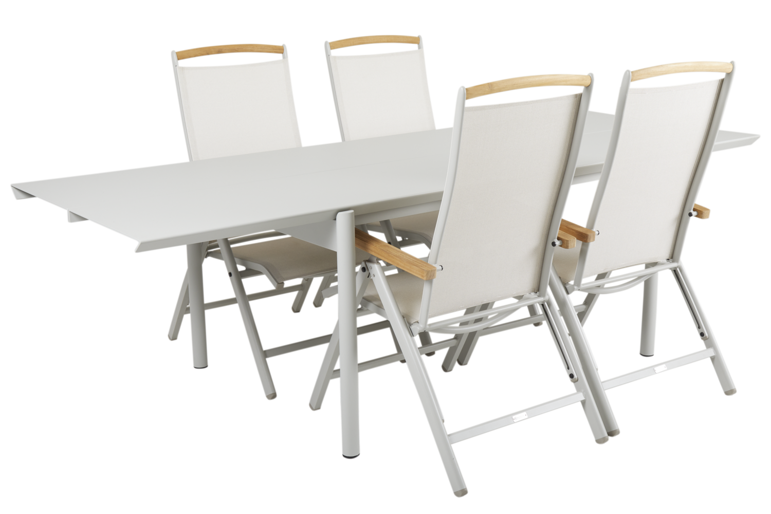 Andy posisjonsstol Light Grey/Off-White