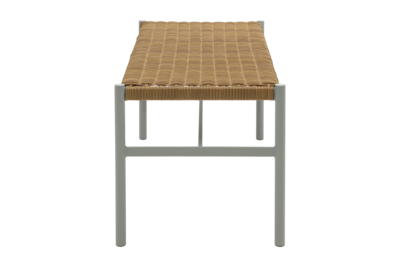 DK benk Light Grey/Natur