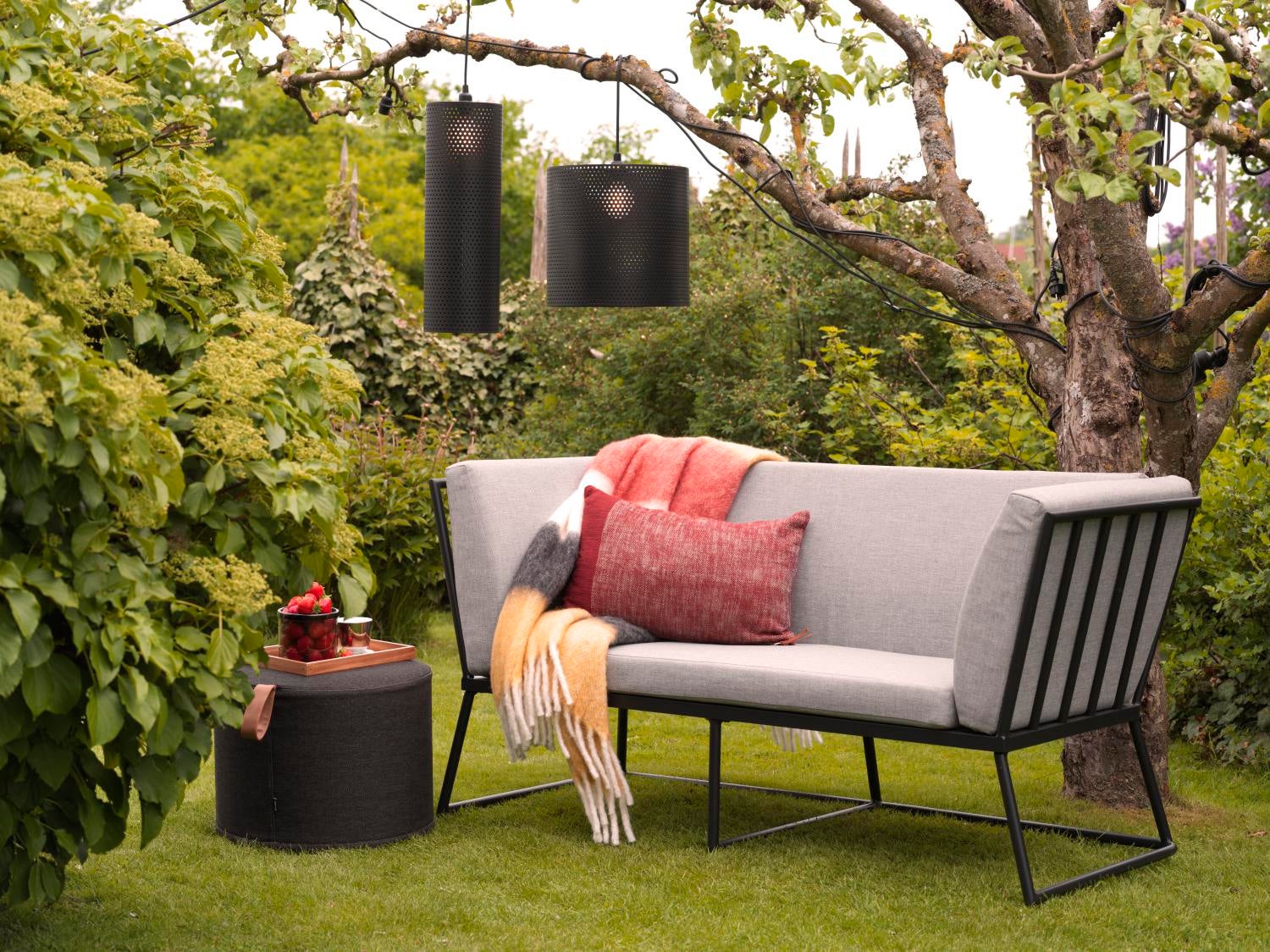 Honung pledd Senapsgul