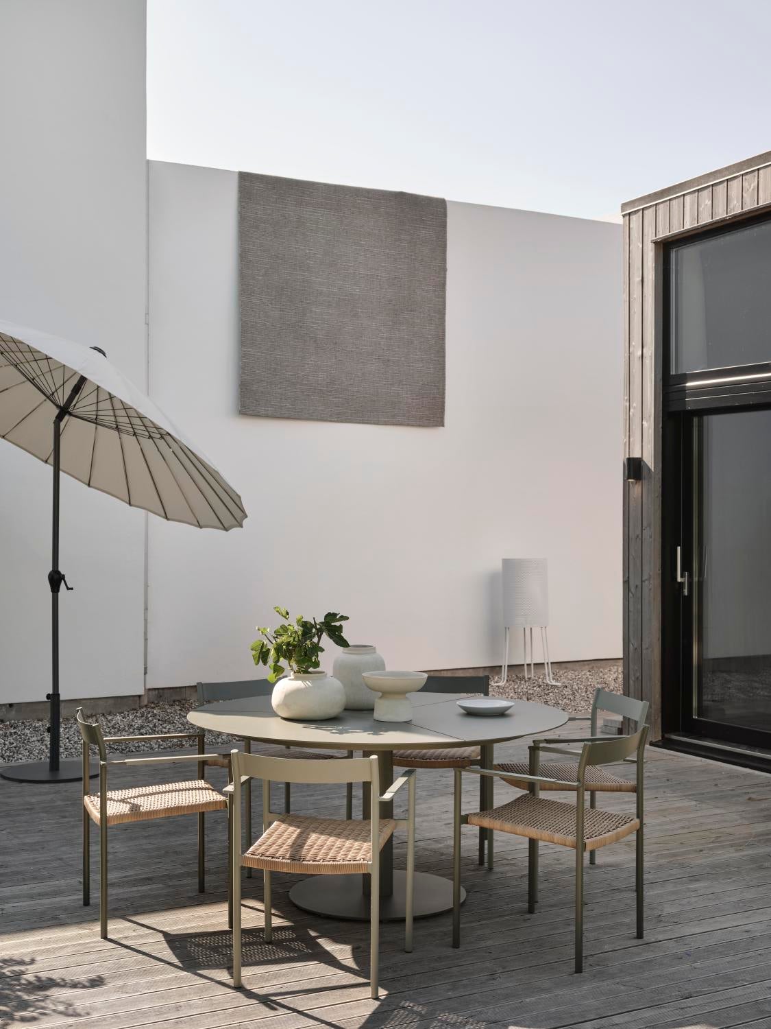 DK spisestol  Nordic Green/Natur