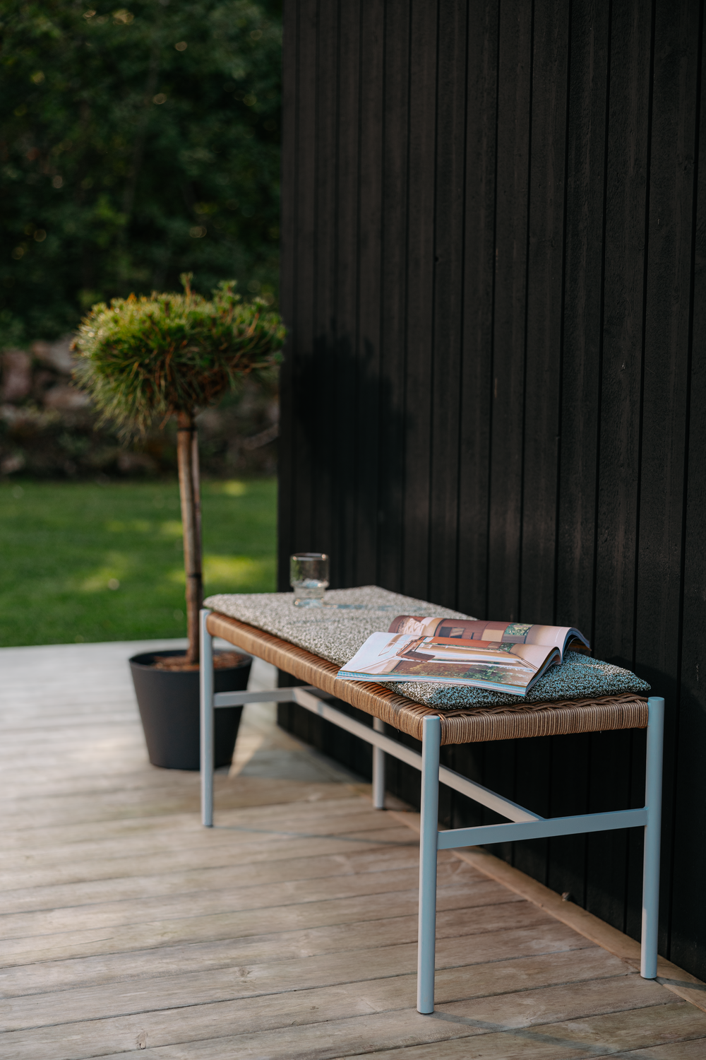 Frisk seat cushion Teddy Verde