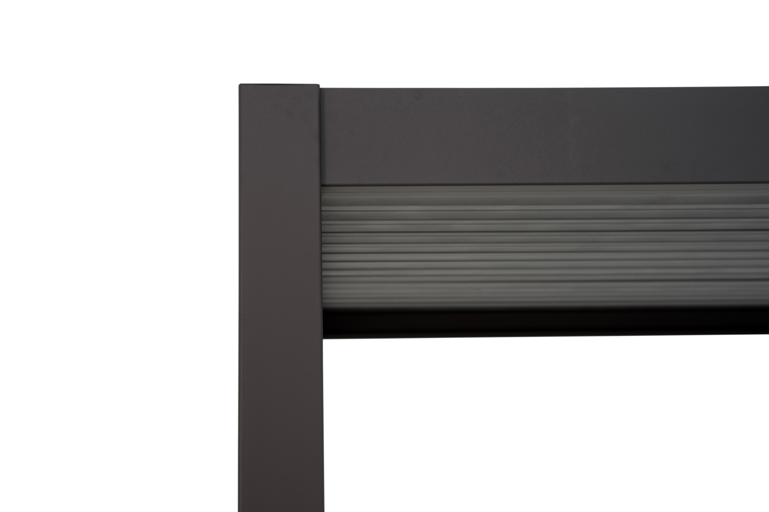 Utsikt sidevegg Antracit