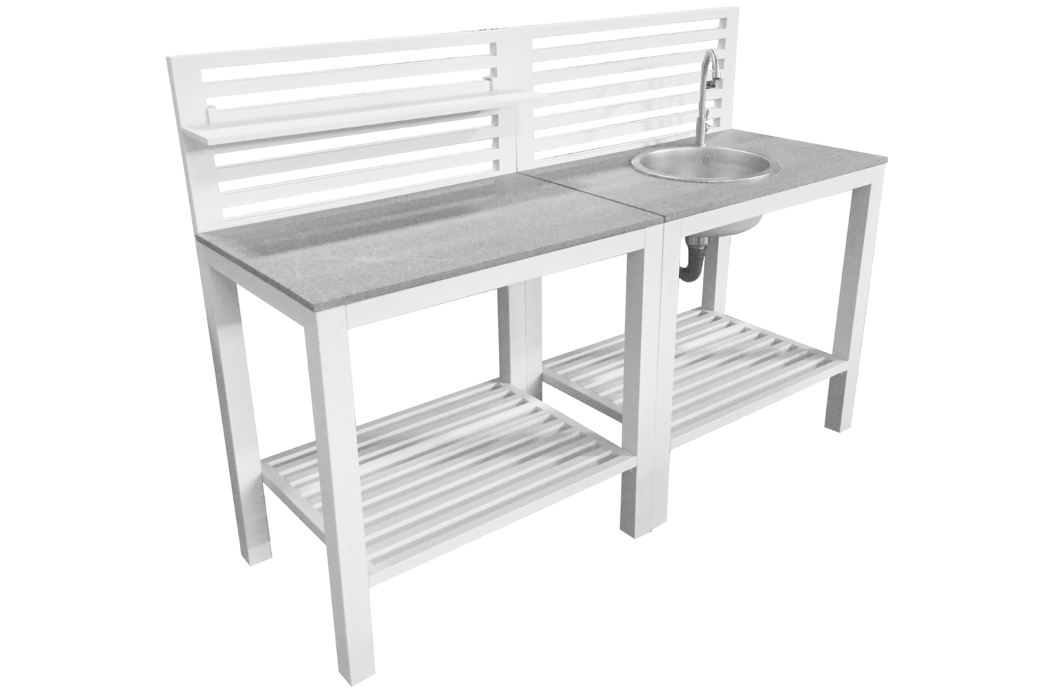 Bellac utekjøkken Hvit