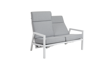Belfort 2-seter sofa White/Pearl grey