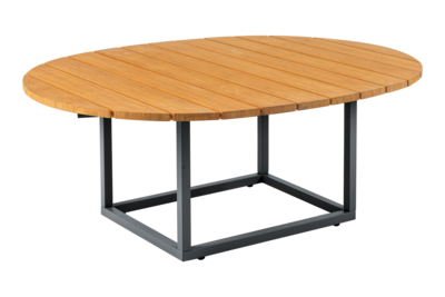 Olive sofabord Antracit/Bambu