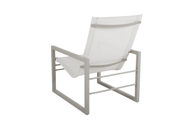 Vevi lenestol Khaki/Off-white