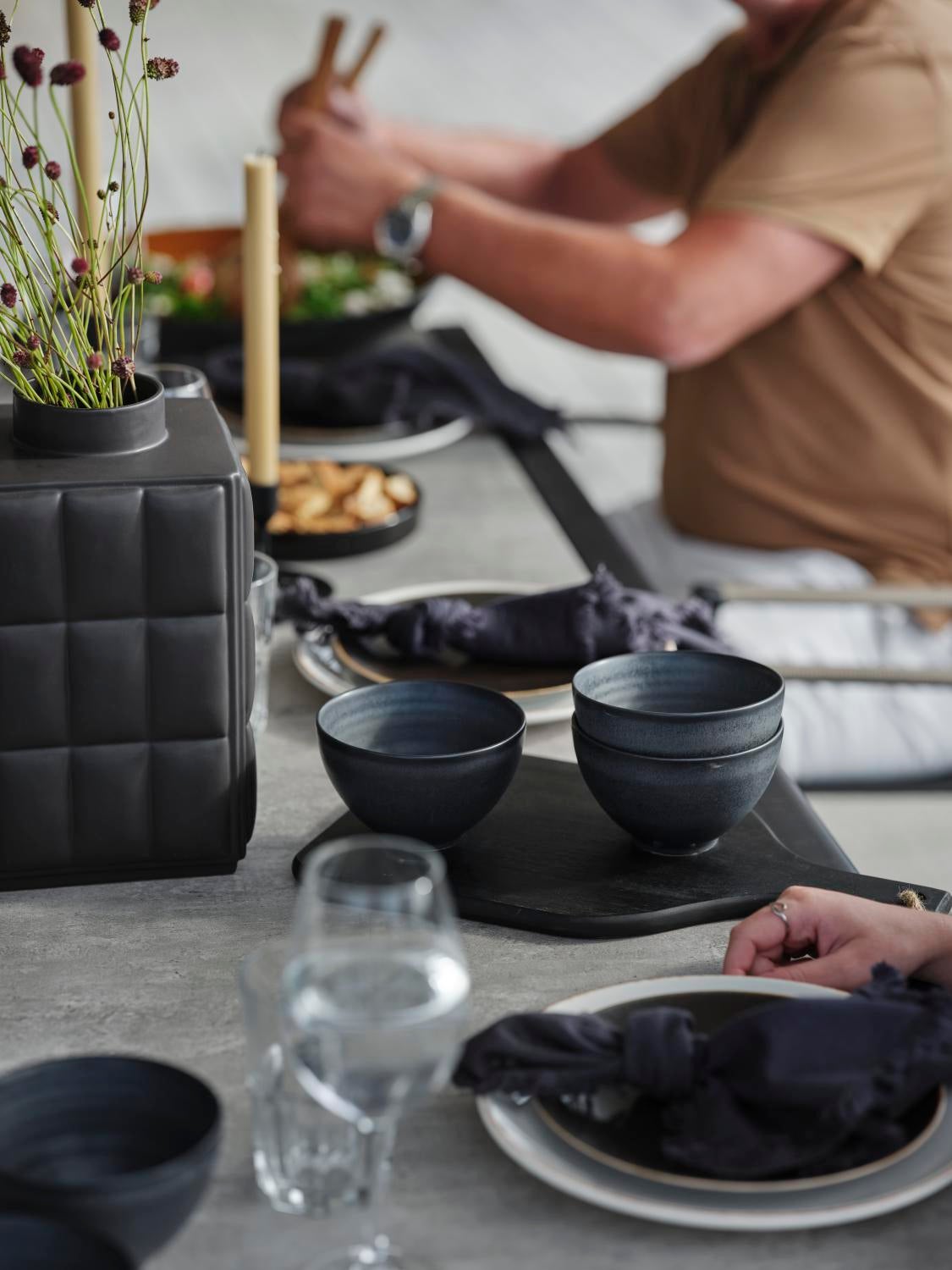 Lyra spisebord Black/Sand