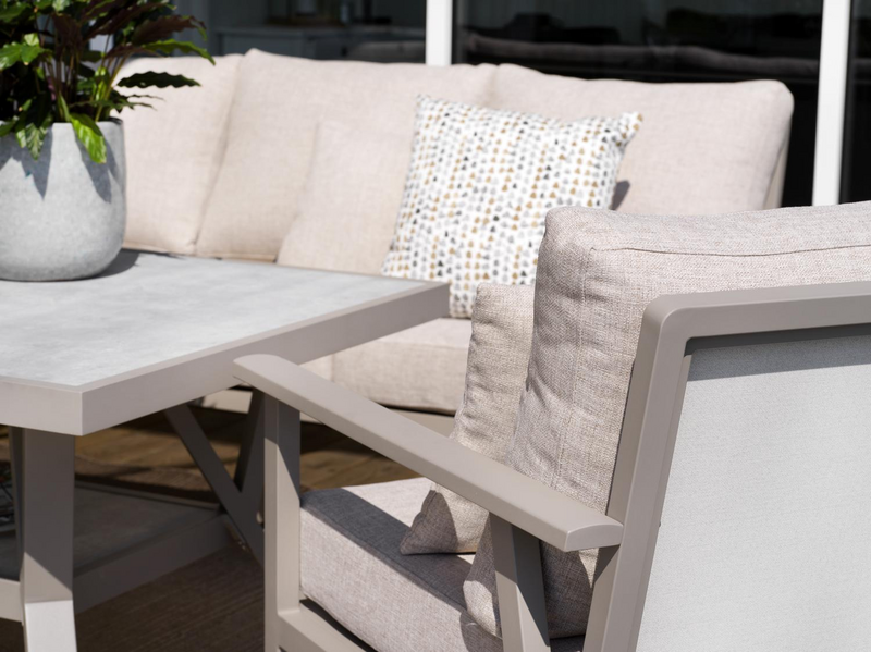 Samvaro 3-seter sofa Khaki/beige