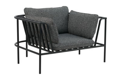 Collier lenestol Svart/Teddy Ant