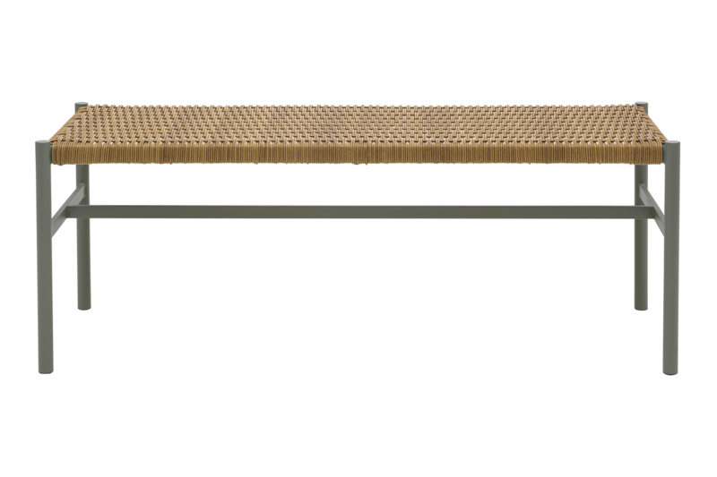 DK benk Dusty Green/Natur