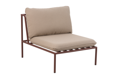 Collier midtdel Zin Red/Teddy Beige