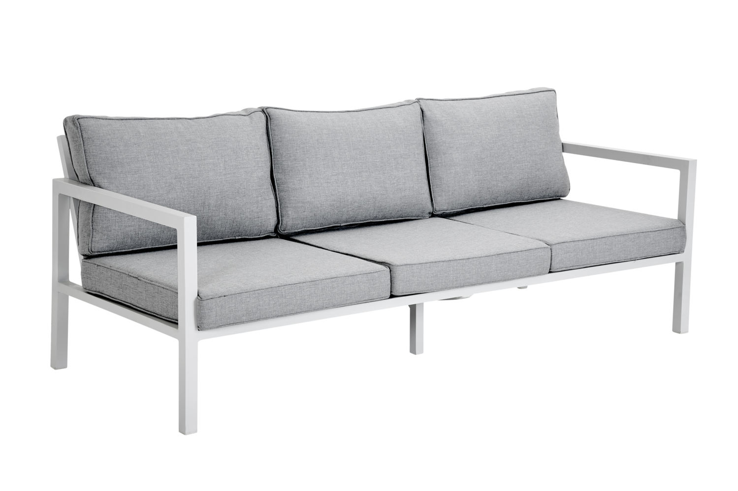 Belfort 3-seter sofa White/Pearl grey