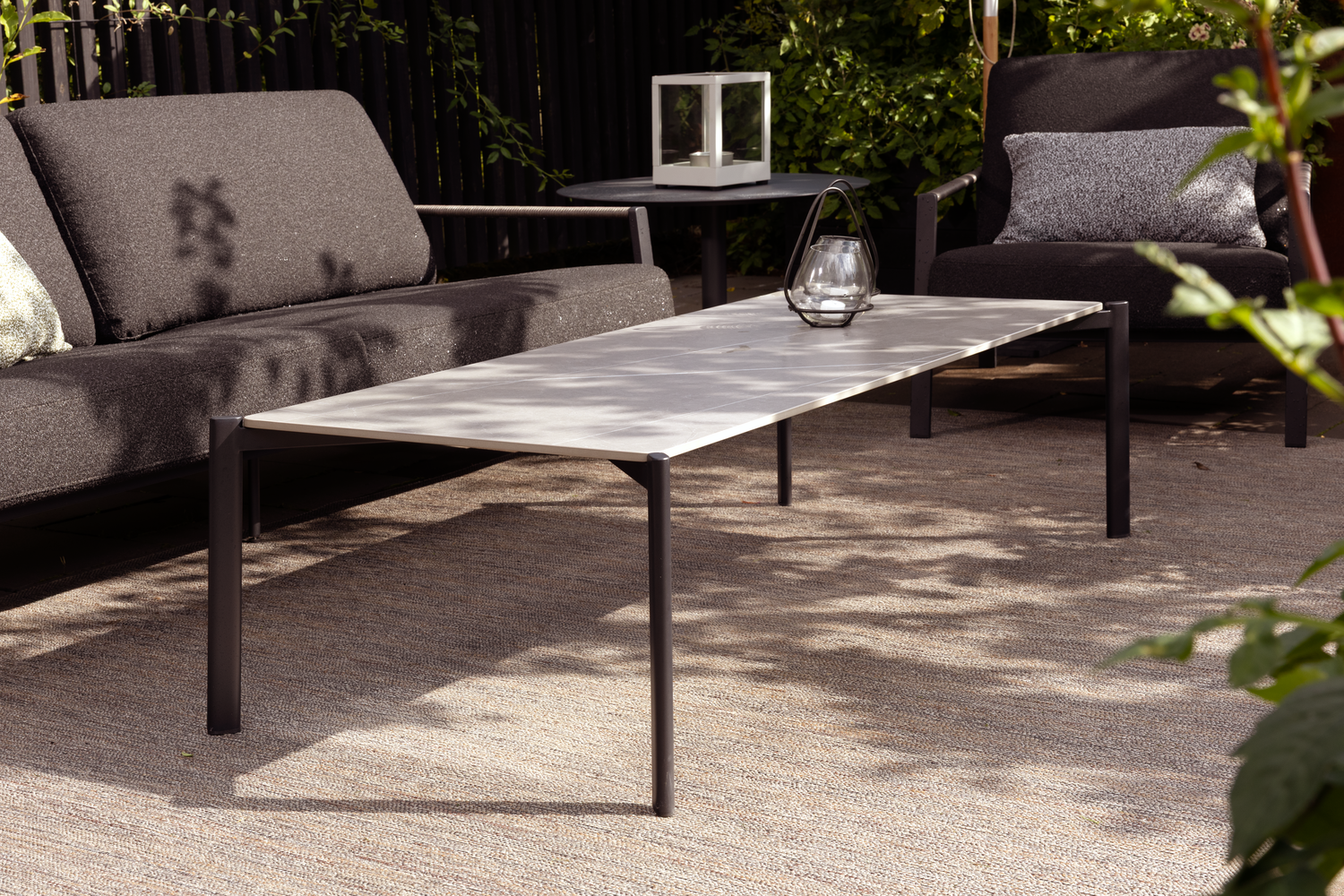 Lyra lenestol Svart/Teddy Black