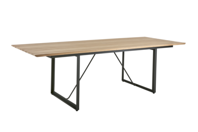 Shad spisebord Anthracite/Teak