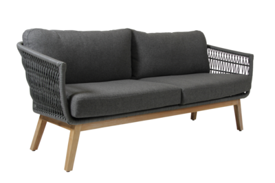Kenton 3-seter sofa Grå/grå