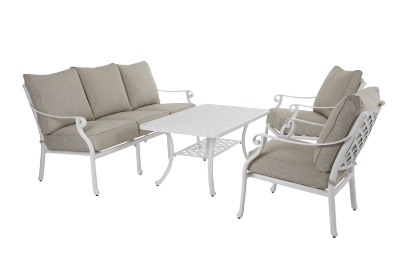 Arras 3-seter sofa White/sand