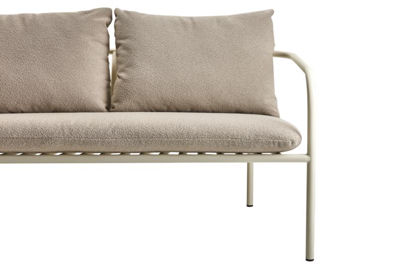Bendt 2-seter sofa Pearl White/Teddy Beige