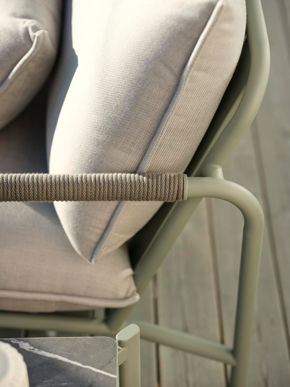 Lerberget 2,5-seters sofa Dusty Green/ash